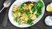 Grillede kartofler med karrysmør og brøndkarse - thumbnail