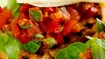 Grillet toast med manchego-ost og tomatkompot - thumbnail