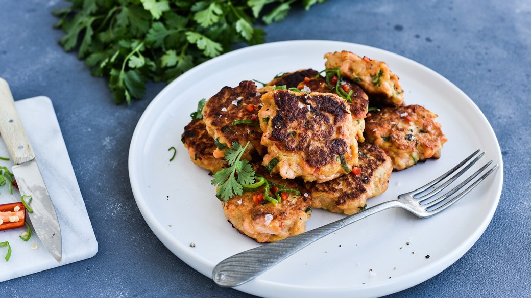 Spicy fishcakes