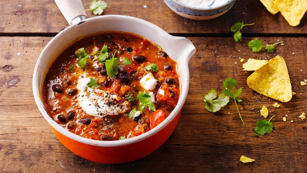 Klimavenlig chili sin carne