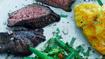 Tykstegsfilet med grønkålspesto og græskarpure - thumbnail