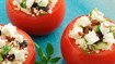 Marokkanske tomater med couscous, mynte og rosiner - thumbnail