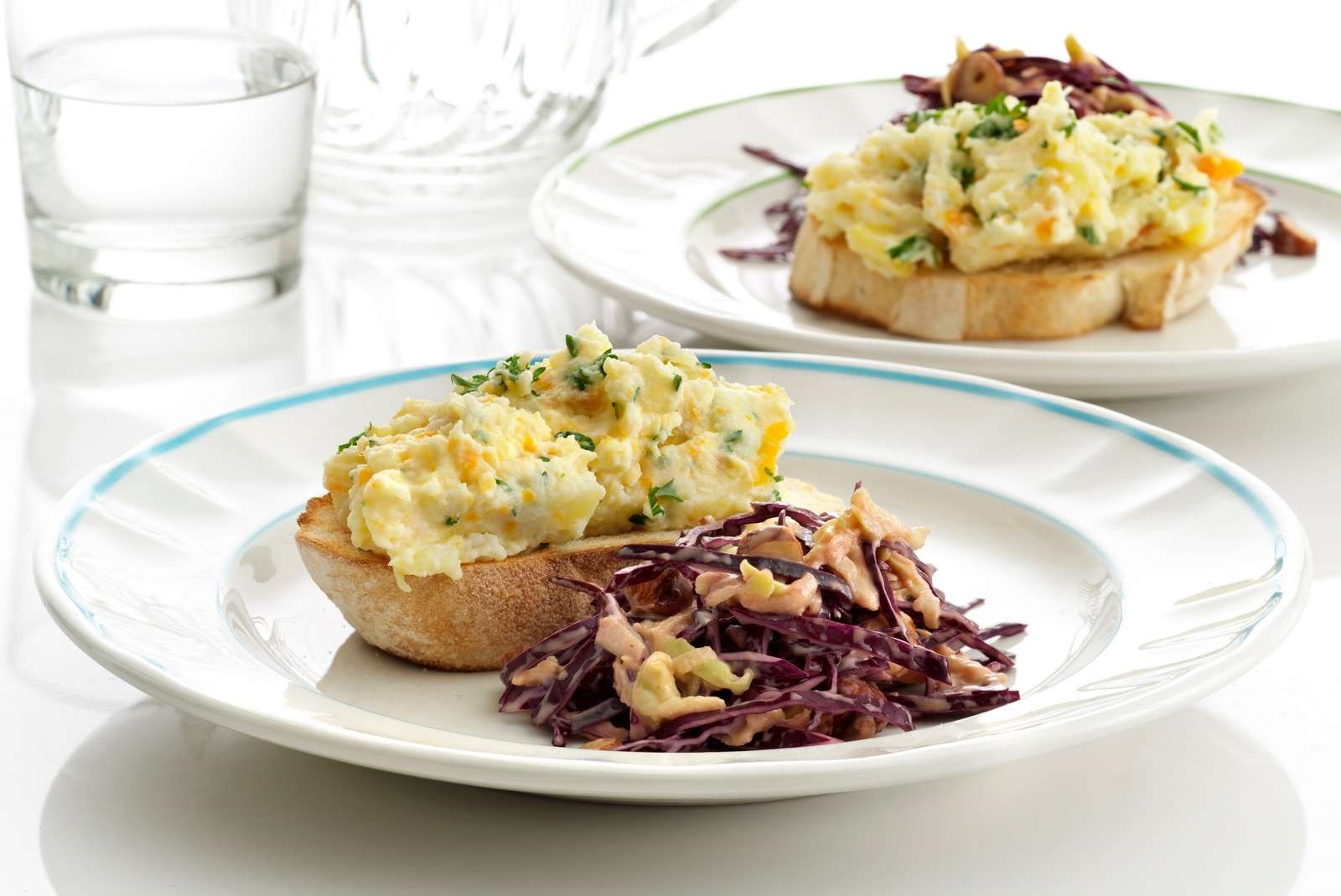 Bruschetta med urtemos