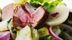 Marineret mørbrad med jordskokkesalat - thumbnail