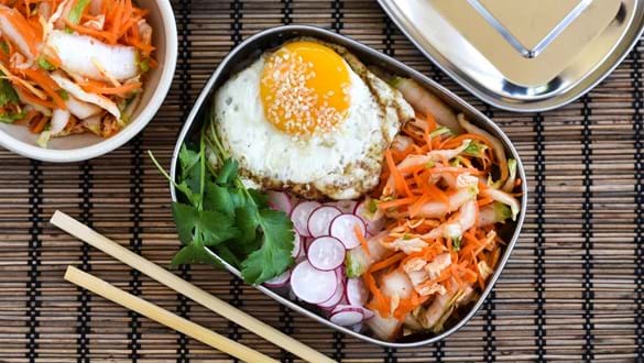 Spicy syltet kinakål – hurtig kimchi