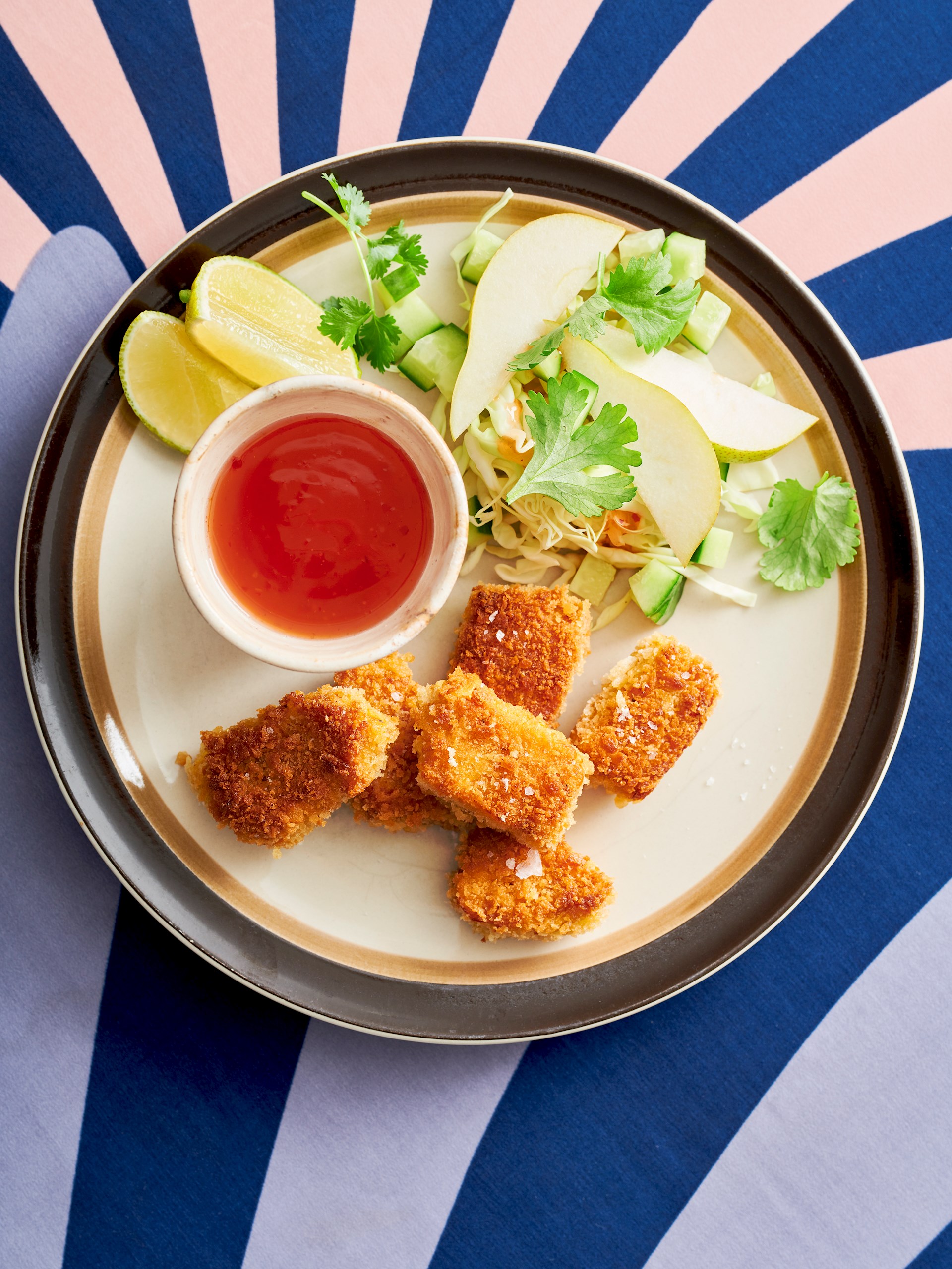 Irma.dk Tempehnuggets med spidskålssalat