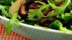Svampesalat med bacon og chili - thumbnail