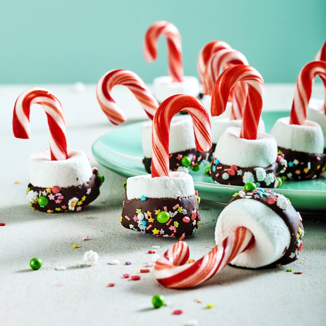 Skumfiduser med slikstokke - Sjove og søde - Se her