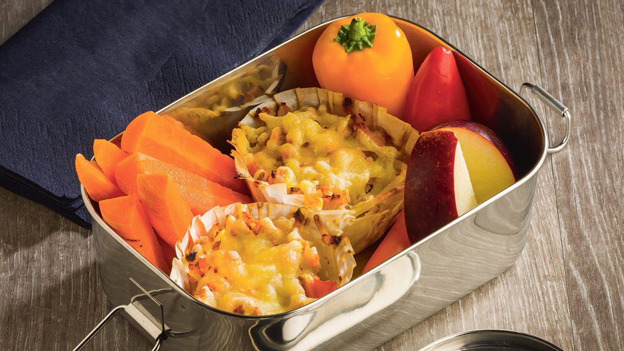 Mac and cheese muffins