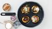 Blinis med rogn, rødløg, purløg og cremefraiche - thumbnail