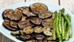 Antipasti – grillet aubergine, squash og grønne asparges - thumbnail