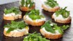 Bruscetta med mascarpone og rucola - thumbnail