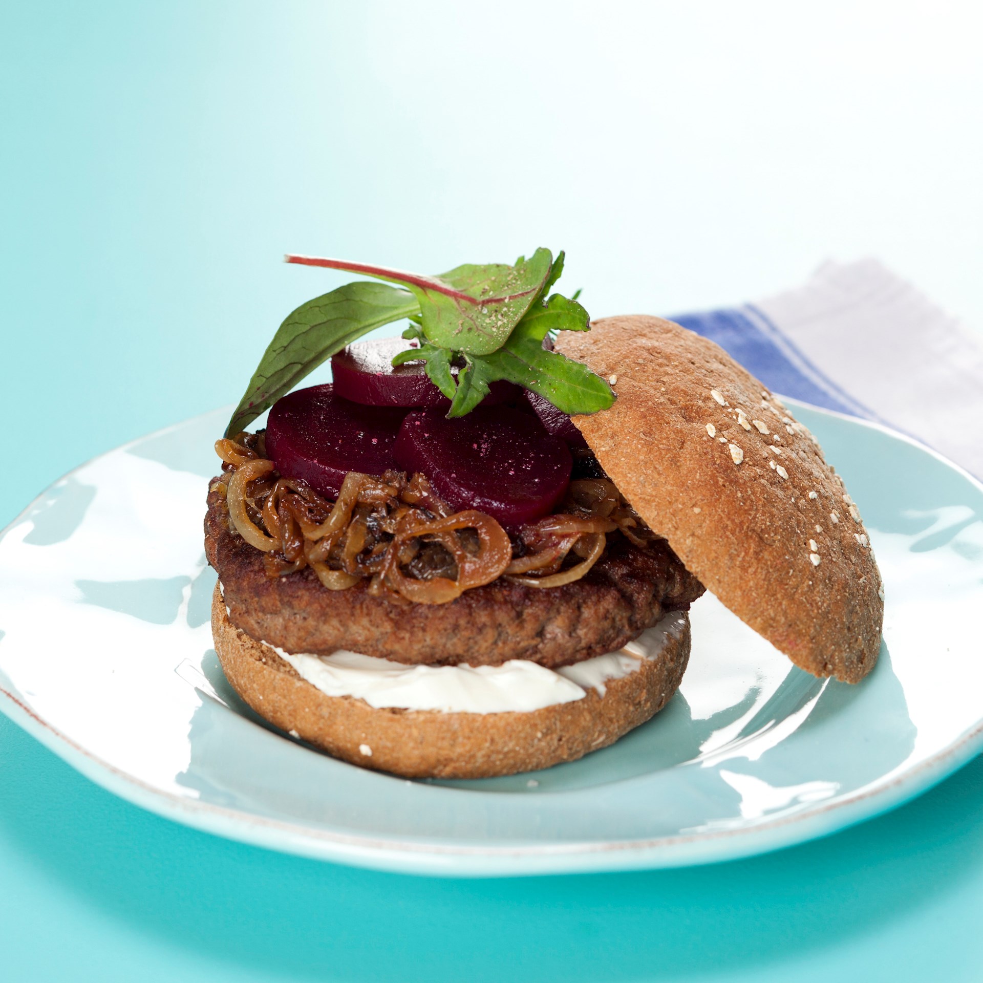 Bøfsandwich opskrift se her