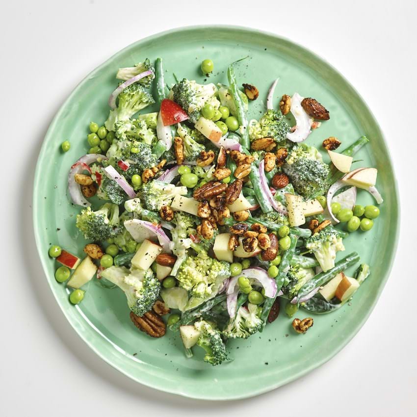 Salat opskrift broccoli, bønner og - se her