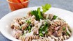 Pasta med skinke og ærter - thumbnail