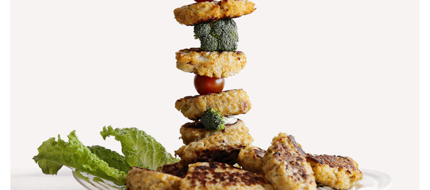 Blomkålsfrikadeller (Karina Schramm)