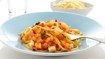 Spaghetti med grøntsager og chilikrydret tomatsovs - thumbnail