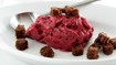 Blender-bæris med yoghurt og sukker-ristede rugbrødscroutonner - thumbnail