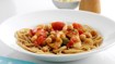 Pasta med kylling, porre og kikærter - thumbnail