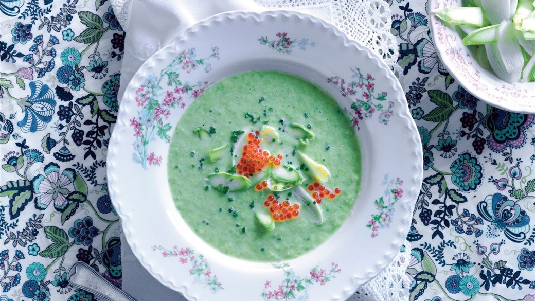 Nem asparges-suppe