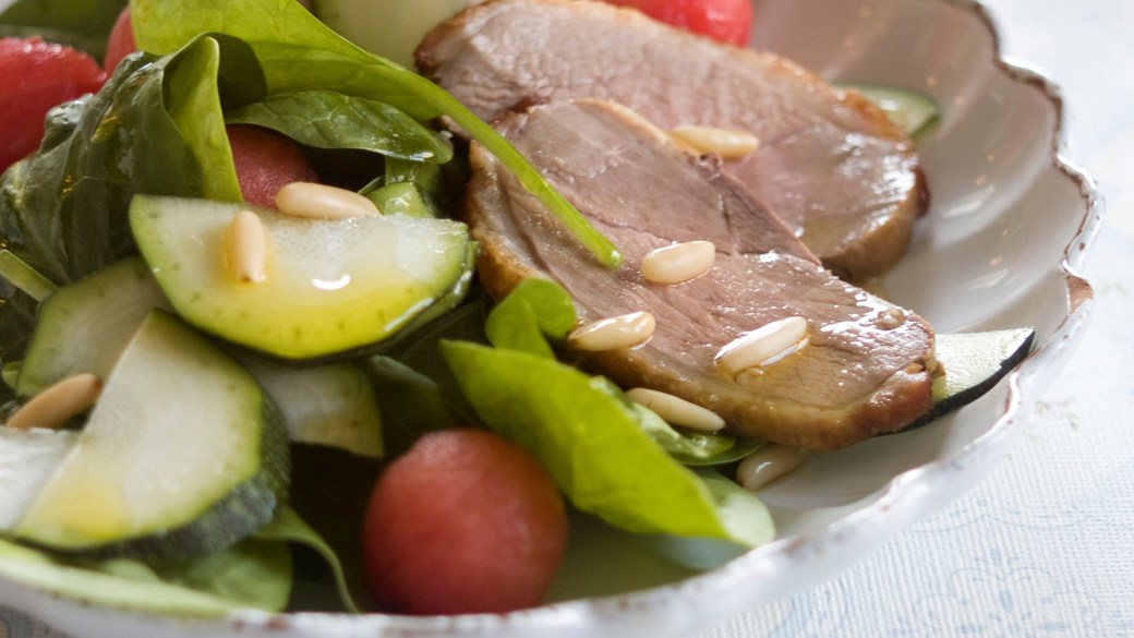 Salat med andebryst