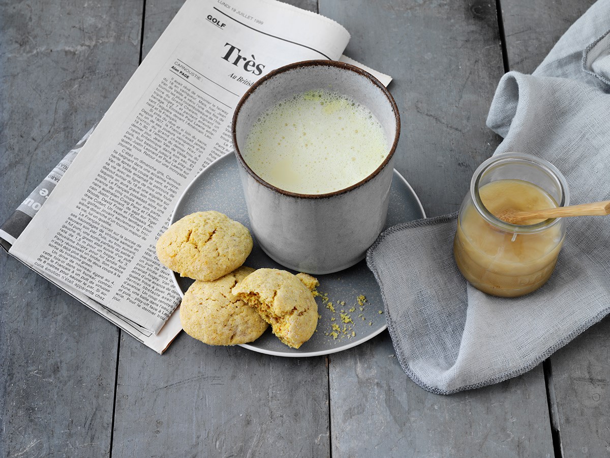 Simpel te med gurkemeje