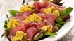 Gravad filet med fennikel og sennepsdressing - thumbnail