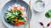 Sushibowle med laks og avocado - thumbnail