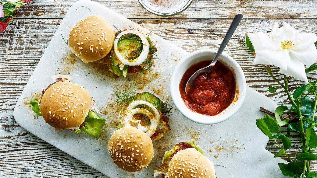 Lækre Curry sliders