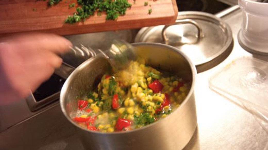 Grov pickles med peberfugt og majs