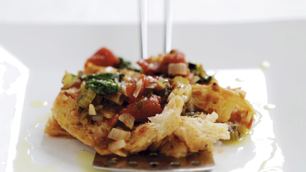 Ribollita med sommergrønt