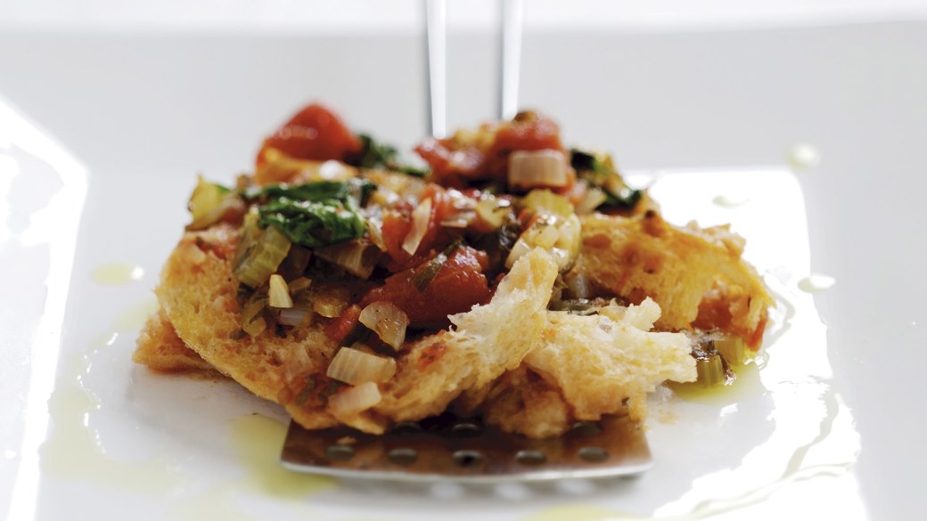 Ribollita med sommergrønt