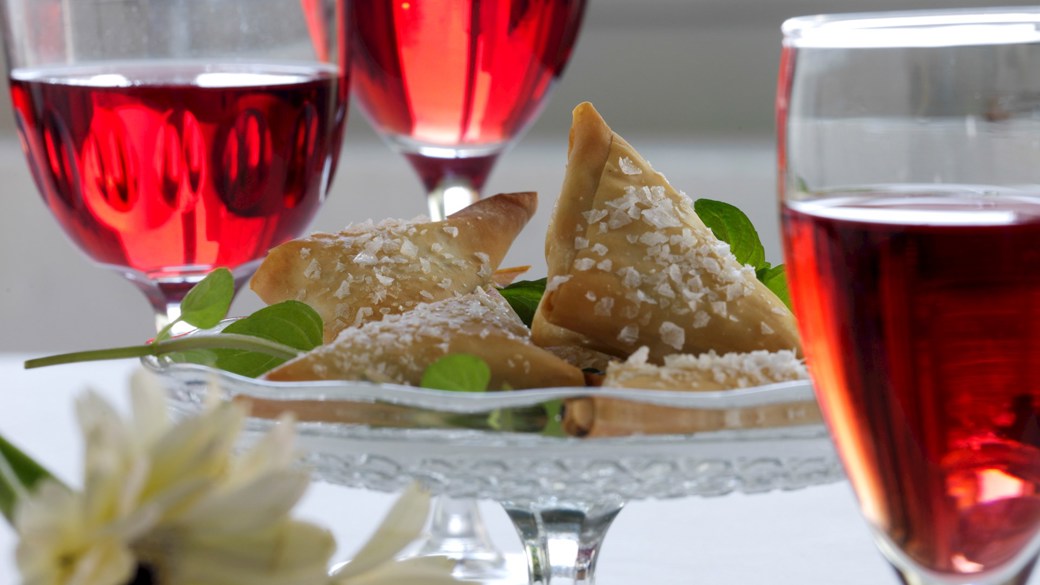 Samosas med fetaost