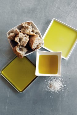 Olivenolie med brød