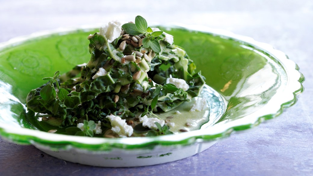 Råkost med flødedressing