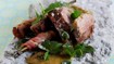 Lammefilet og broccoliblomster med bacon - thumbnail