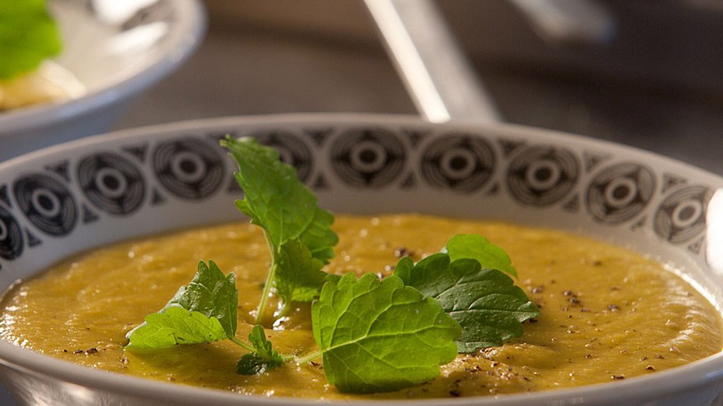 Krydret linsesuppe