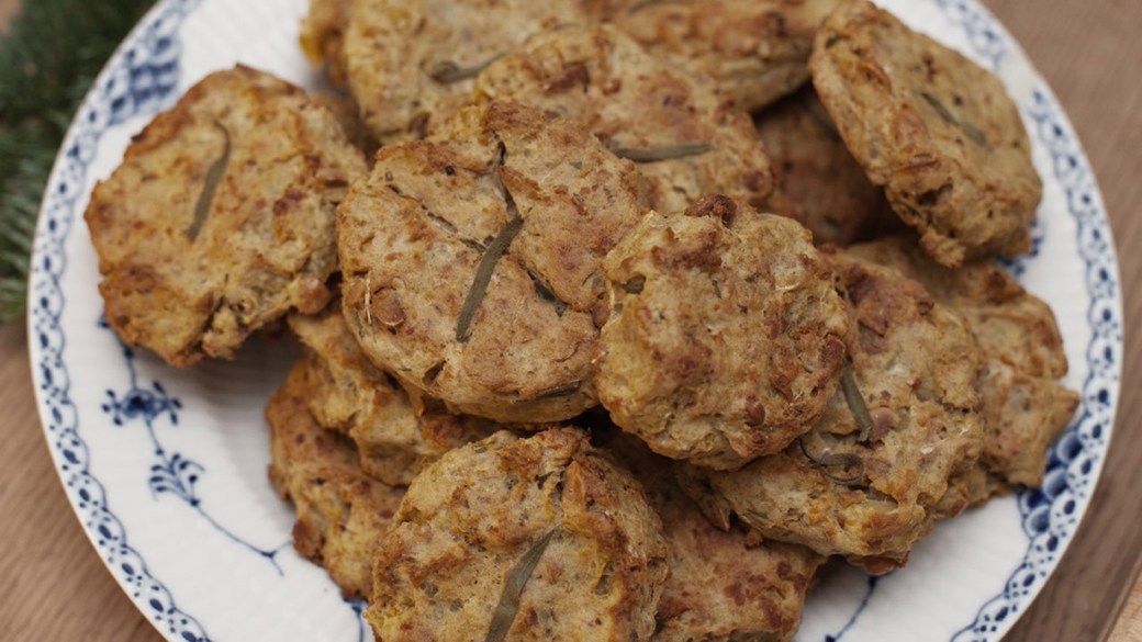 Kartoffelkroketter med hasselnødder og rosmarin