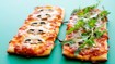 Nem pizza med champignoner og pesto - thumbnail