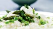 Risotto med ising og asparges - thumbnail