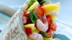 Pitabrød med rejer og mangosalsa - thumbnail