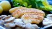 Stegt rødspætte med sauce af champignon - thumbnail
