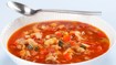 Hvid bønnesuppe med tomat, fennikel, squash og flæsk - thumbnail