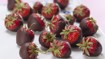 Jordbær med mørk chokolade - thumbnail