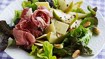 Salat med pære, parmaskinke og parmesan. - thumbnail