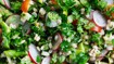 Krydderurtetabbouleh med forårsgrønt - thumbnail