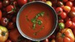 Tomatsuppe på friske tomater med gremolata - thumbnail
