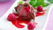 Chokolademousse med hindbær - thumbnail
