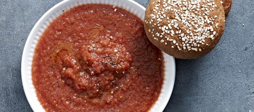 Kold tomatsuppe
