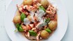 Kartofler med mozzarella, basilikum, og citronkalkun - thumbnail
